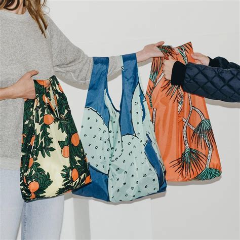 reusable shopping bags baggu